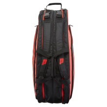 Prince Tennis-Racketbag (Schlägertasche, 2 Hauptfächer) Tour Future 6er rot/schwarz
